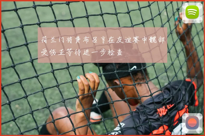 荷兰门将费布吕亨在友谊赛中髋部受伤正等待进一步检查
